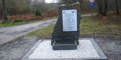 Military section in Florennes cemetery